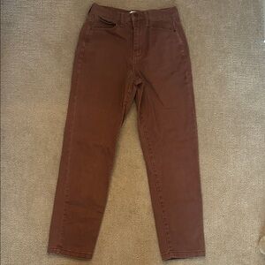 RSQ Brown High-Waisted Pants